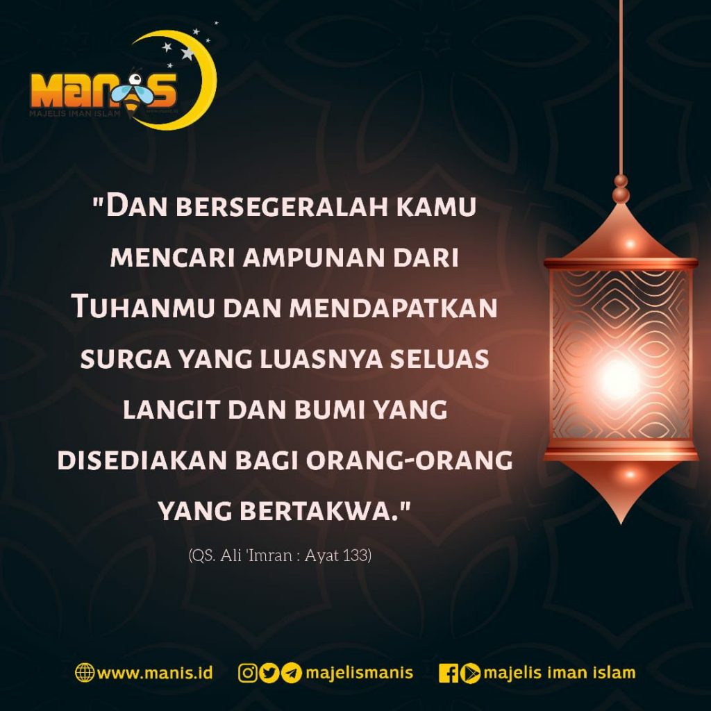 Bersegera Mencari Ampunan Allah