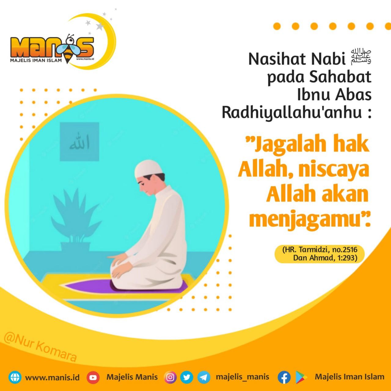 Jagalah Allah Niscaya Allah akan Menjagamu