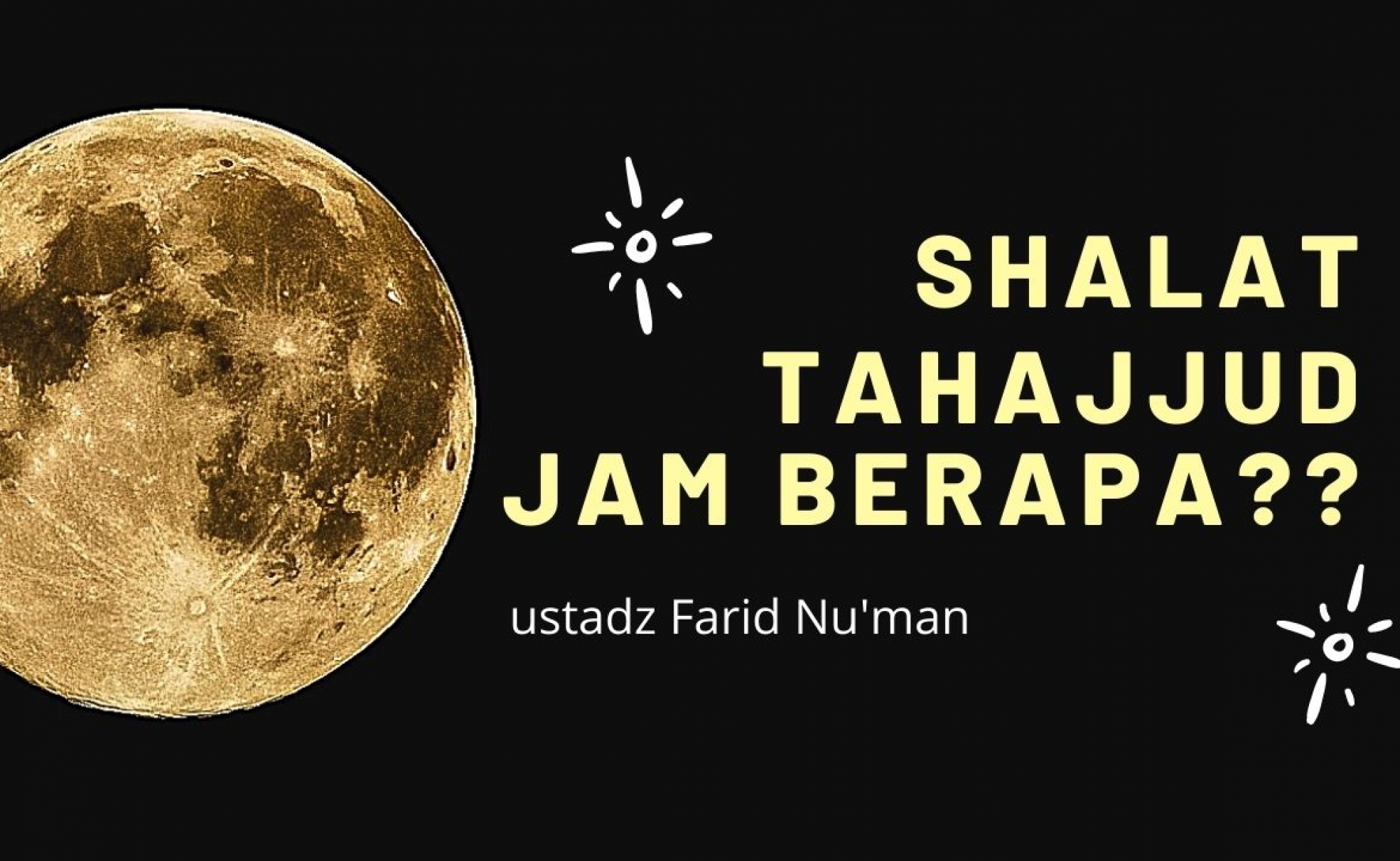sholat tahajud jam berapa