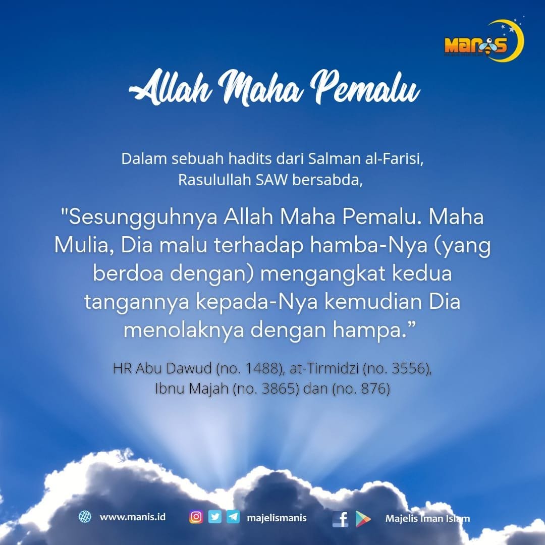 Langit Adalah Kiblatnya Doa