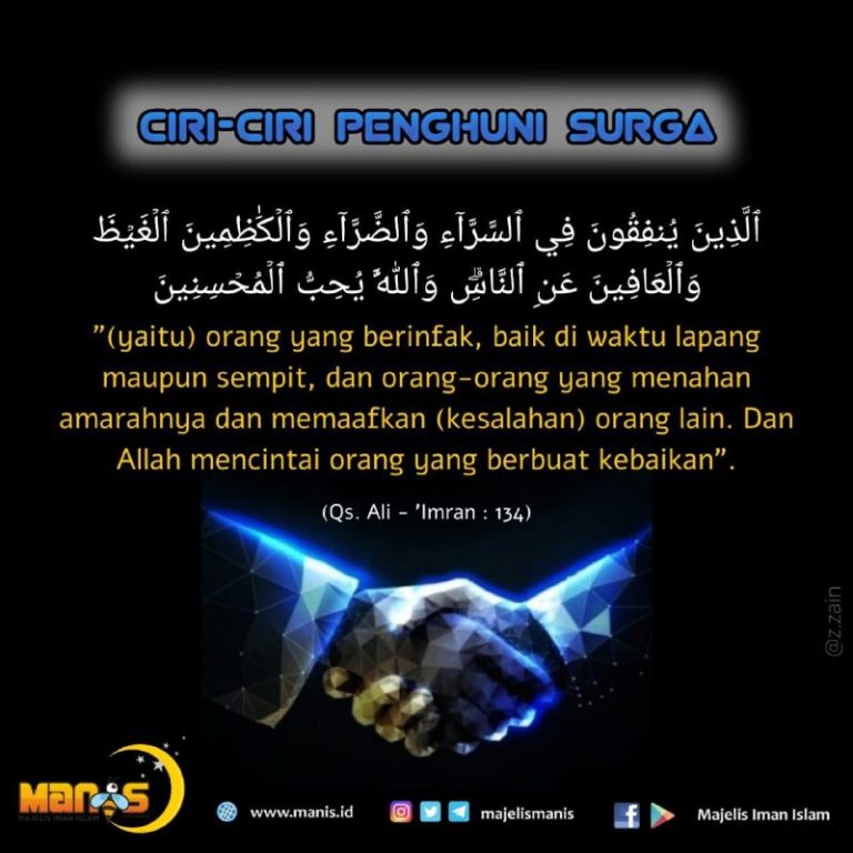 Ciri Penghuni Surga