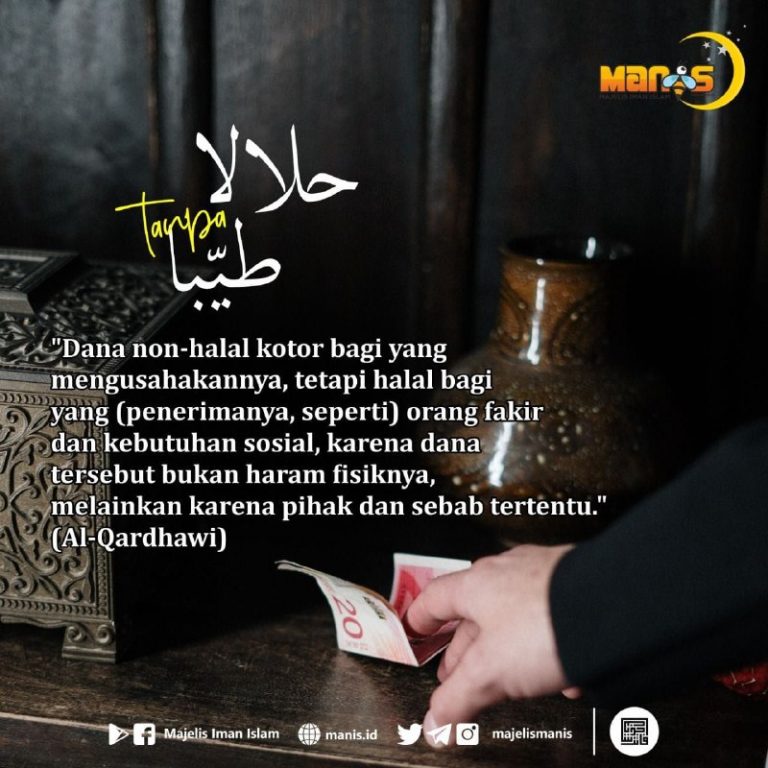 Halal Tanpa Thoyyib