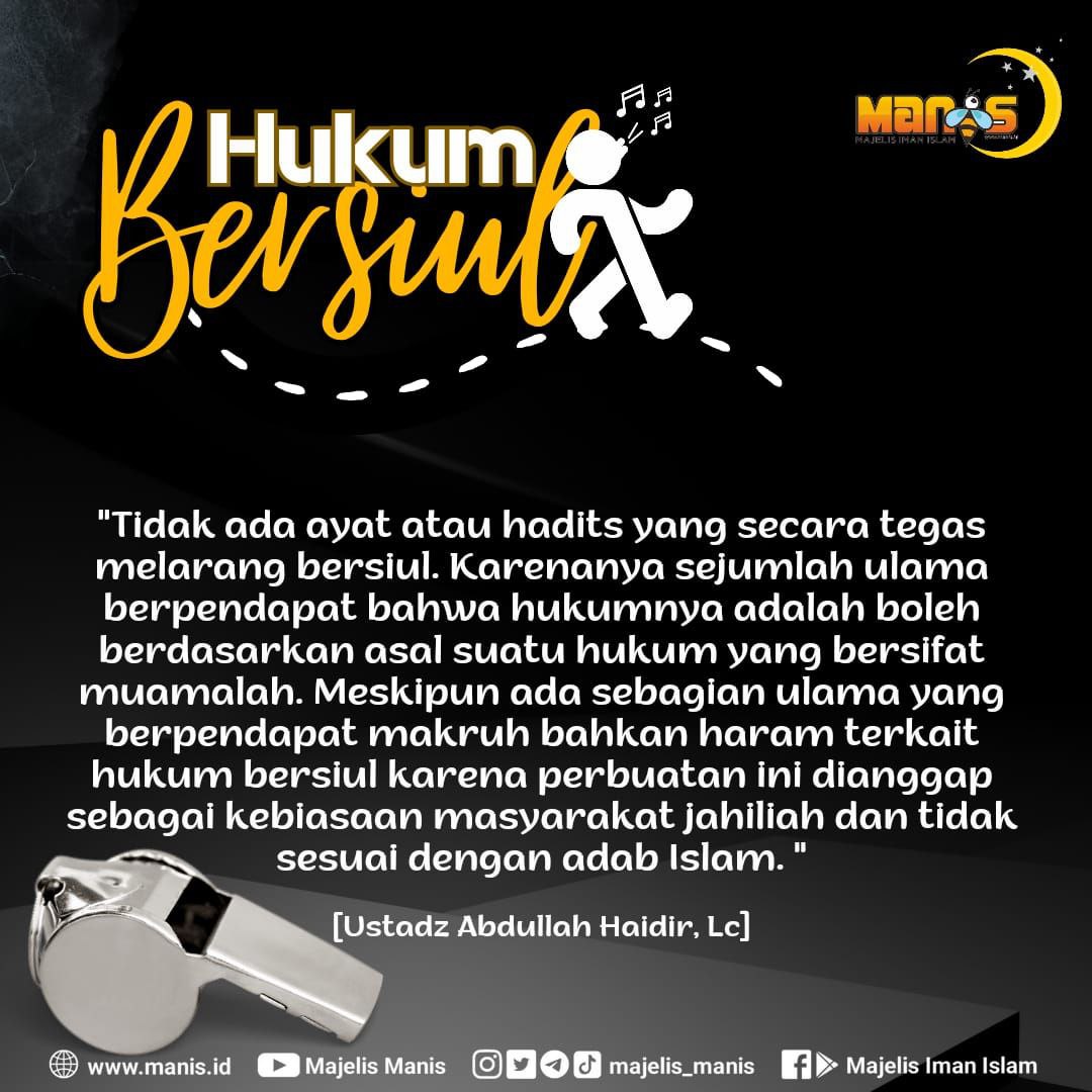 Hukum Bersiul