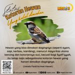 Status Kotoran Hewan yang Bisa Dimakan