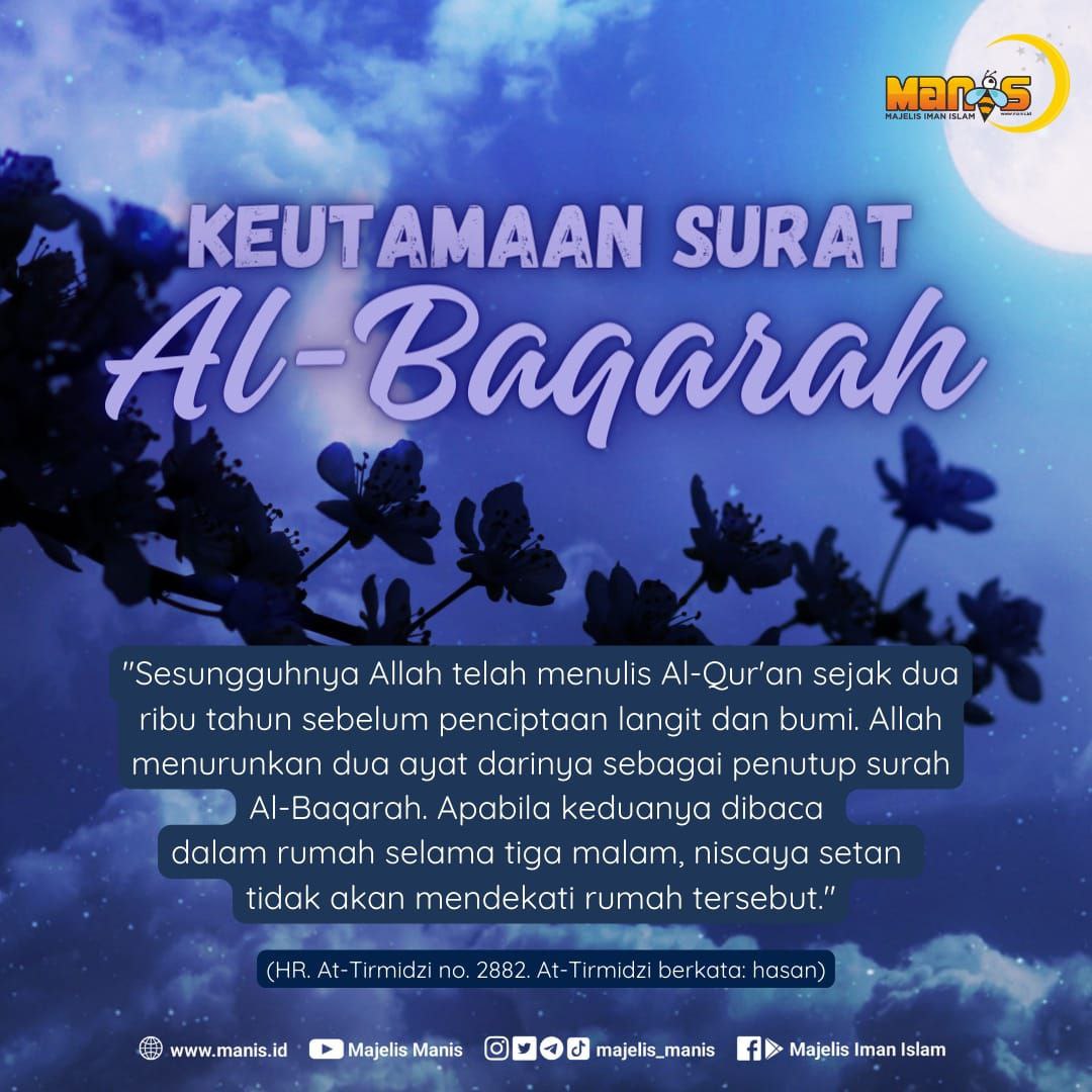 Bacaan Surat Al-Baqarah Mengusir Setan?