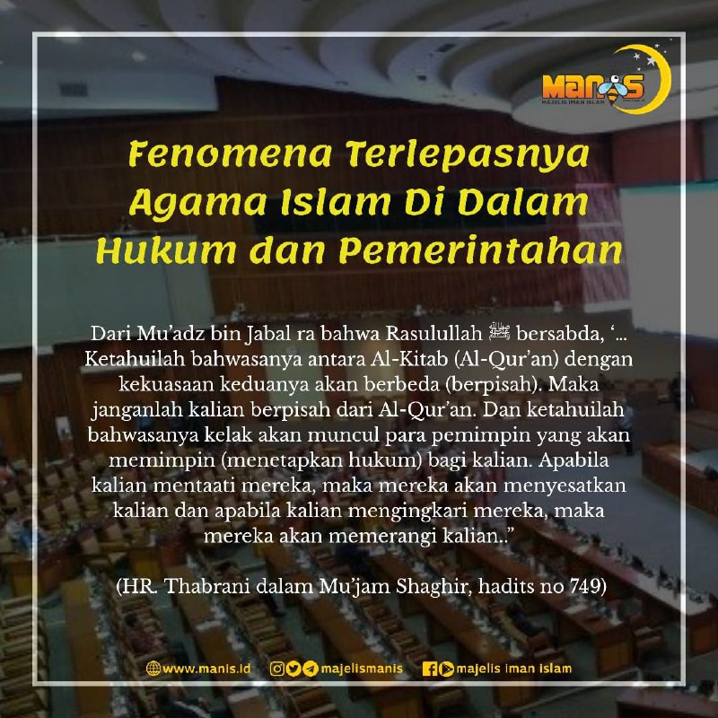 Ketika Umat Islam Menanggalkan Ajaran Agamanya Setahap Demi Setahap