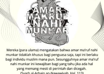 Dan Mendukung Kemungkaran Adalah Sebuah Kemungkaran